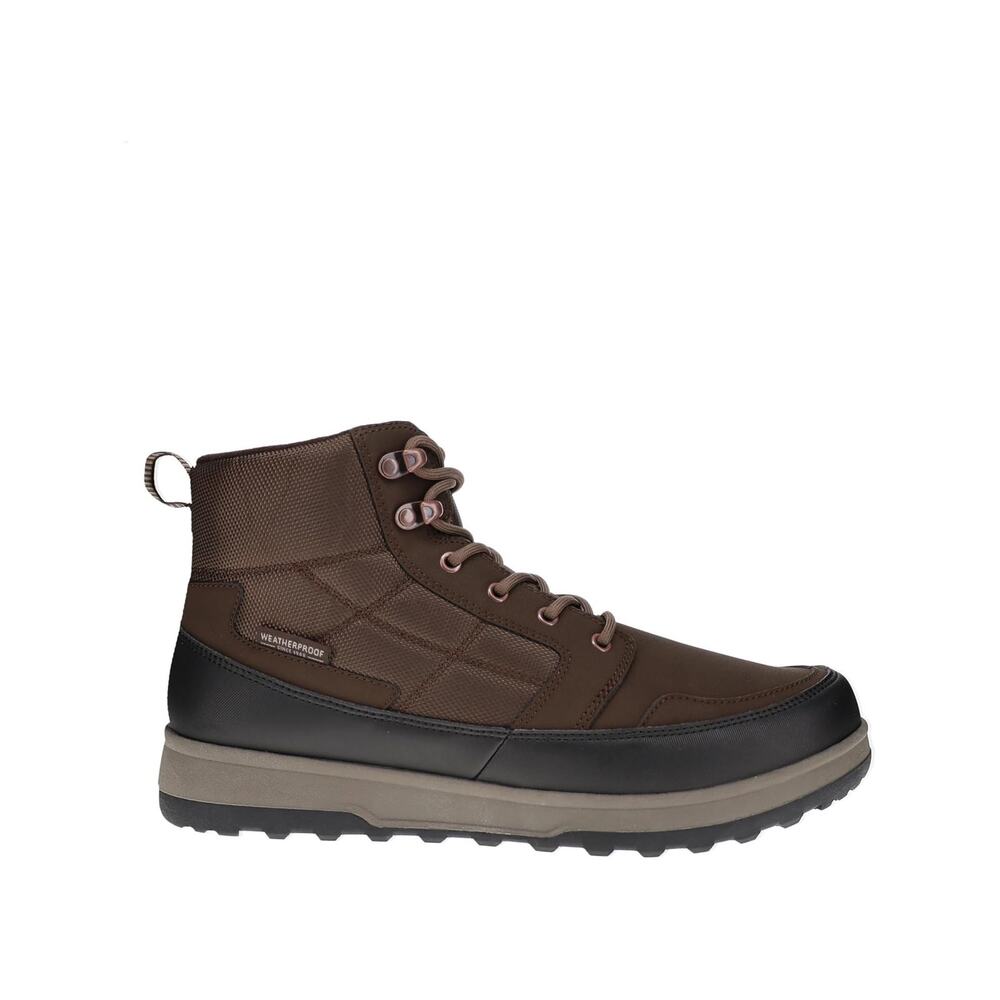 Weatherproof Men's Jenkins Brown Sneaker Boots Size 12